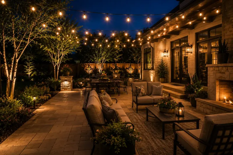 Patio & Outdoor Living Lighting by Landscape Lighting Texas
